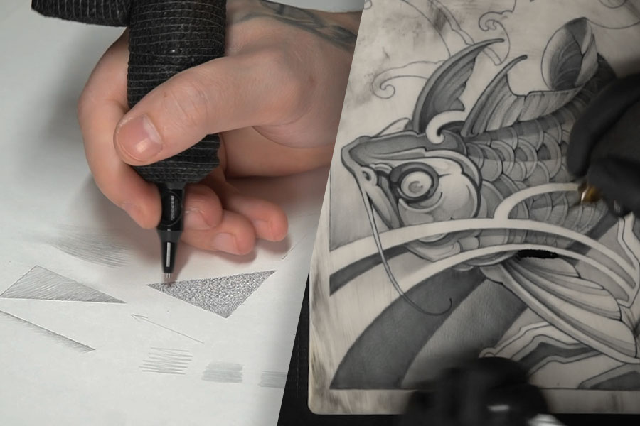 Assignment — drills on paper and fake skin