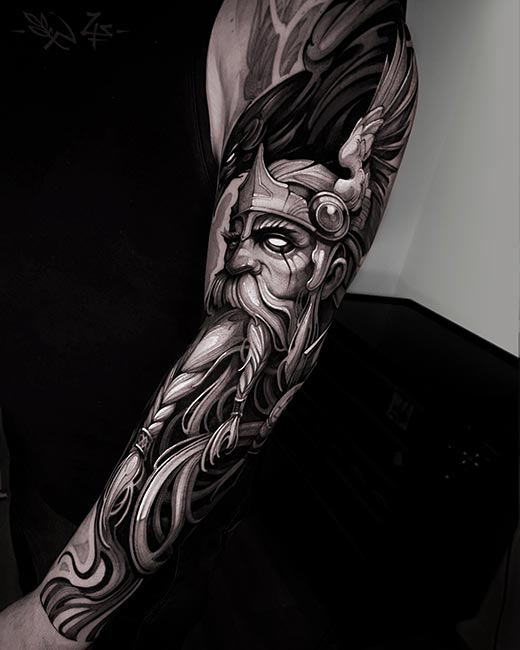 Dmitrii Uglyx tattoo work