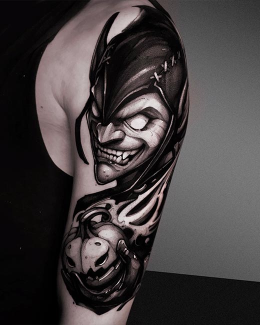 Dmitrii Uglyx tattoo work