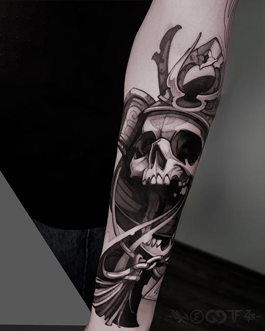 Dmitrii Uglyx tattoo work